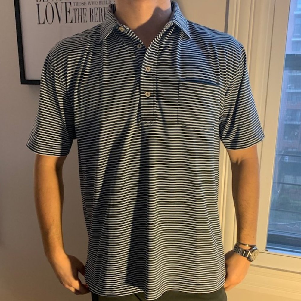 Peter Millar striped polo
